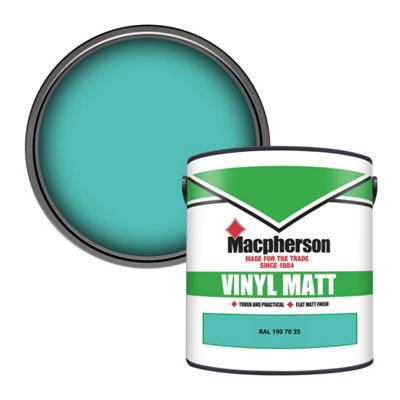 Macpherson Trade Walls & Ceilings Vinyl Matt Emulsion Paint Ral 190 70 35 (190 70 35) 2.5L from B&Q