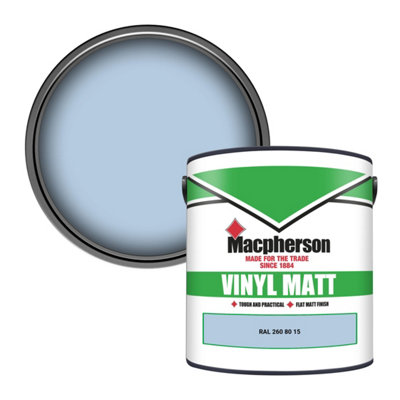 Macpherson Trade Walls & Ceilings Vinyl Matt Emulsion Paint Ral 260 80 15 (260 80 15) 2.5L from B&Q