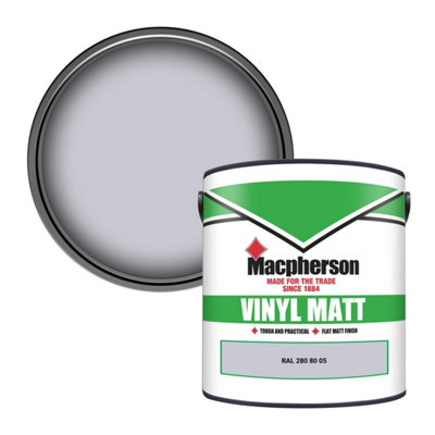 Macpherson Trade Walls & Ceilings Vinyl Matt Emulsion Paint Ral 280 80 05 (280 80 05) 2.5L from B&Q