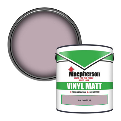 Macpherson Trade Walls & Ceilings Vinyl Matt Emulsion Paint Ral 340 70 10 (340 70 10) 2.5L from B&Q