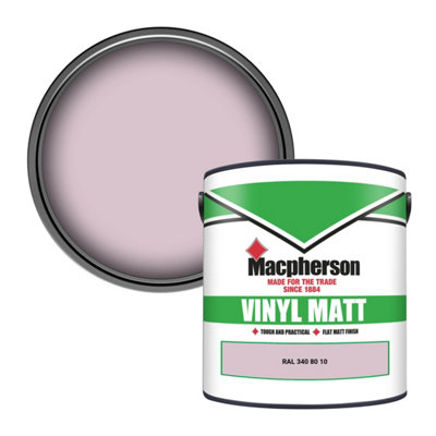 Macpherson Trade Walls & Ceilings Vinyl Matt Emulsion Paint Ral 340 80 10 (340 80 10) 2.5L from B&Q