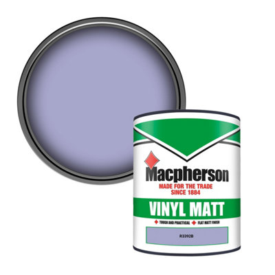 B&Q -  Trade Walls & Ceilings Vinyl Matt Emulsion Paint (R3392B) 2.5L
