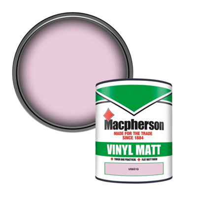 B&Q -  Trade Walls & Ceilings Vinyl Matt Emulsion Paint (U5651G) 2.5L