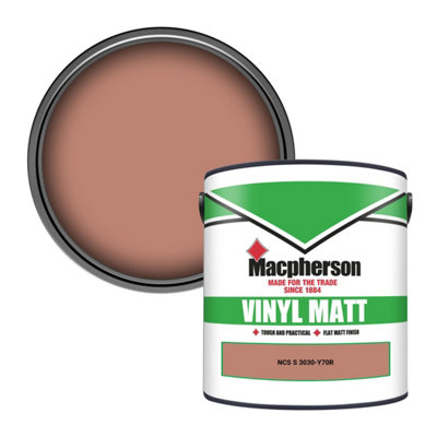 Macpherson Trade Walls & Ceilings Vinyl Matt Emulsion Paint Ncs S 3030-Y70R (3030-Y70R) 2.5L from B&Q