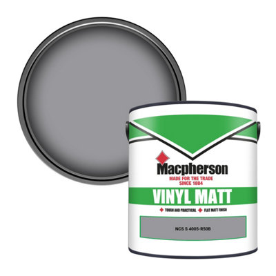 Macpherson Trade Walls & Ceilings Vinyl Matt Emulsion Paint Ncs S 4005-R50B (4005-R50B) 2.5L from B&Q