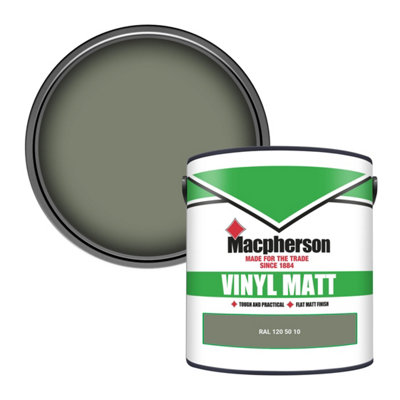 Macpherson Trade Walls & Ceilings Vinyl Matt Emulsion Paint Ral 120 50 10 (120 50 10) 2.5L from B&Q