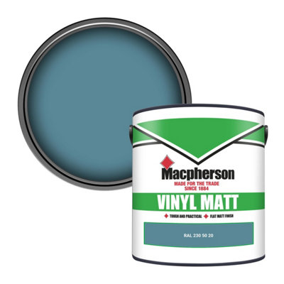 Macpherson Trade Walls & Ceilings Vinyl Matt Emulsion Paint Ral 230 50 20 (230 50 20) 2.5L from B&Q