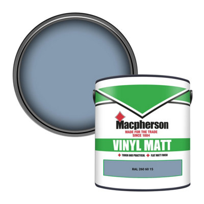 Macpherson Trade Walls & Ceilings Vinyl Matt Emulsion Paint Ral 260 60 15 (260 60 15) 2.5L from B&Q
