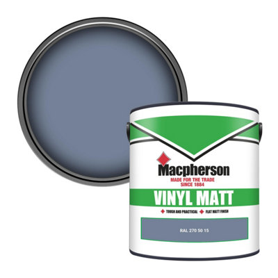 B&Q -  Trade Walls & Ceilings Vinyl Matt Emulsion Paint Ral 270 50 15 (270 50 15) 2.5L