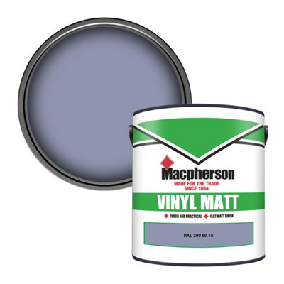 Macpherson Trade Walls & Ceilings Vinyl Matt Emulsion Paint Ral 280 60 15 (280 60 15) 2.5L from B&Q