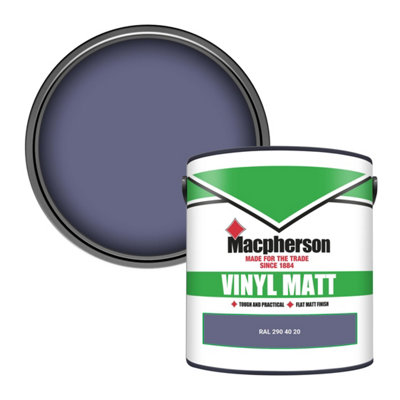 B&Q -  Trade Walls & Ceilings Vinyl Matt Emulsion Paint Ral 290 40 20 (290 40 20) 2.5L