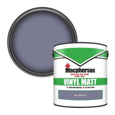 B&Q -  Trade Walls & Ceilings Vinyl Matt Emulsion Paint Ral 290 50 15 (290 50 15) 2.5L