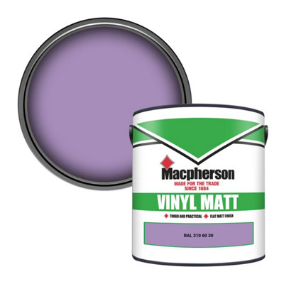 Macpherson Trade Walls & Ceilings Vinyl Matt Emulsion Paint Ral 310 60 30 (310 60 30) 2.5L from B&Q