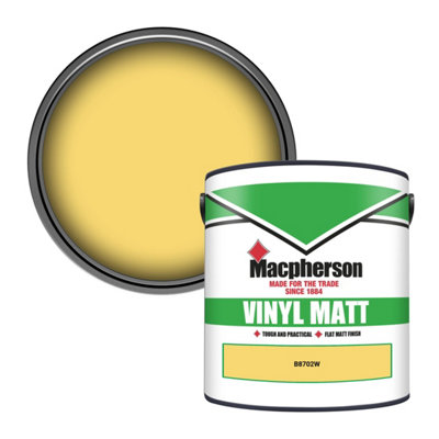 B&Q -  Trade Walls & Ceilings Vinyl Matt Emulsion Paint (B8702W) 2.5L
