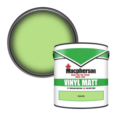 B&Q -  Trade Walls & Ceilings Vinyl Matt Emulsion Paint (E2632W) 2.5L