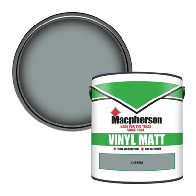 B&Q -  Trade Walls & Ceilings Vinyl Matt Emulsion Paint (L4310M) 2.5L