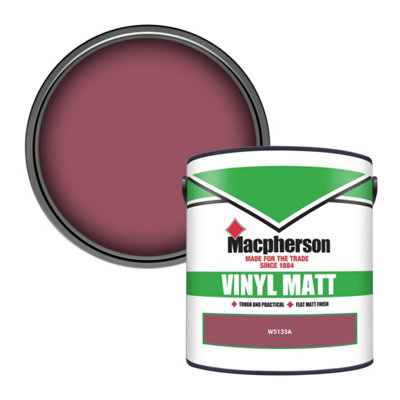 B&Q -  Trade Walls & Ceilings Vinyl Matt Emulsion Paint (W5133A) 2.5L