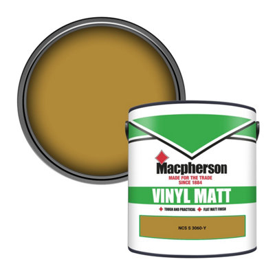 Macpherson Trade Walls & Ceilings Vinyl Matt Emulsion Paint Ncs S 3060-Y (3060-Y) 2.5L from B&Q