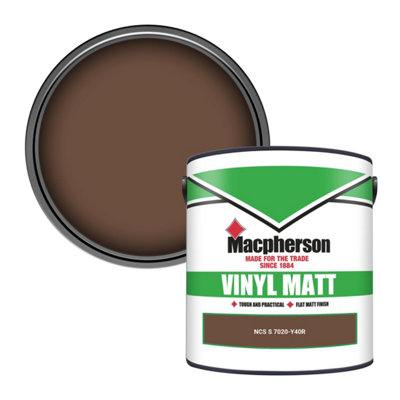 Macpherson Trade Walls & Ceilings Vinyl Matt Emulsion Paint Ncs S 7020-Y40R (7020-Y40R) 2.5L from B&Q