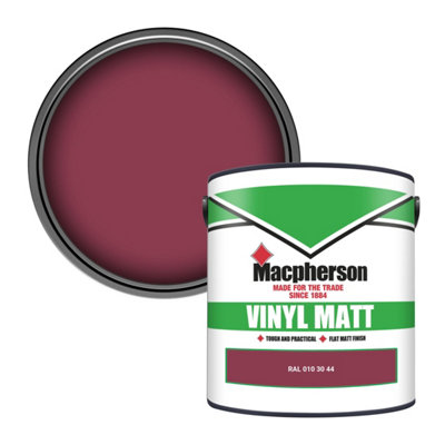Macpherson Trade Walls & Ceilings Vinyl Matt Emulsion Paint Ral 010 30 44 (010 30 44) 2.5L from B&Q