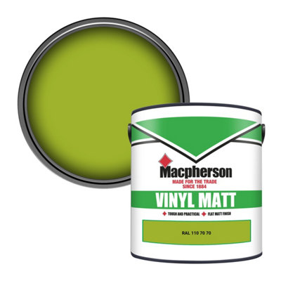 Macpherson Trade Walls & Ceilings Vinyl Matt Emulsion Paint Ral 110 70 70 (110 70 70) 2.5L from B&Q