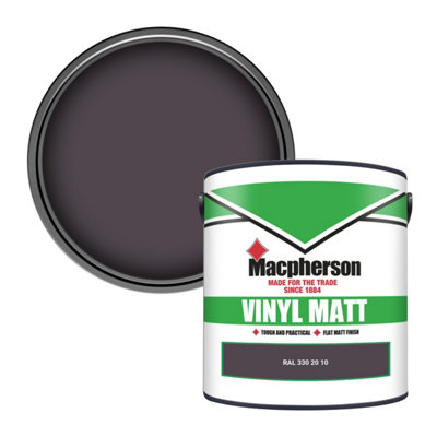 Macpherson Trade Walls & Ceilings Vinyl Matt Emulsion Paint Ral 330 20 10 (330 20 10) 2.5L from B&Q