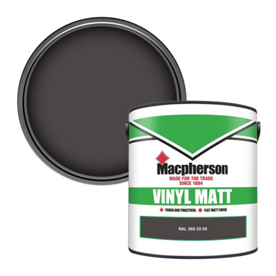 Macpherson Trade Walls & Ceilings Vinyl Matt Emulsion Paint Ral 360 20 05 (360 20 05) 2.5L from B&Q