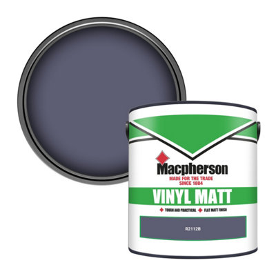 B&Q -  Trade Walls & Ceilings Vinyl Matt Emulsion Paint (R2112B) 2.5L