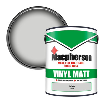 Macpherson Trade Walls & Ceilings Vinyl Matt Emulsion Paint Taffeta (C3640A) 5L from B&Q