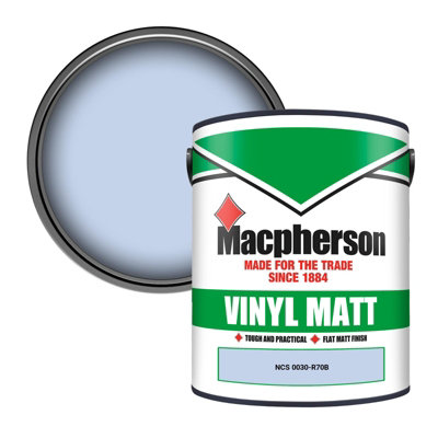 Macpherson Trade Walls & Ceilings Vinyl Matt Emulsion Paint Ncs 0030-R70B (0030-R70B) 5L from B&Q