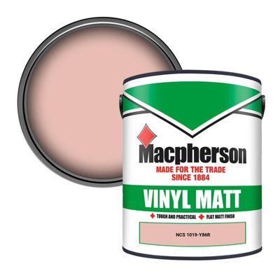 Macpherson Trade Walls & Ceilings Vinyl Matt Emulsion Paint Ncs 1019-Y86R (1019-Y86R) 5L from B&Q