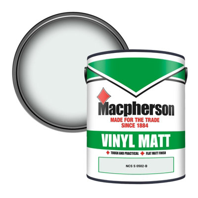 Macpherson Trade Walls & Ceilings Vinyl Matt Emulsion Paint Ncs S 0502-B (0502-B) 5L from B&Q