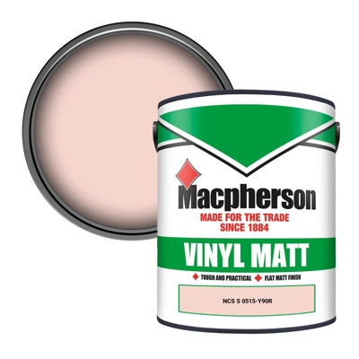 Macpherson Trade Walls & Ceilings Vinyl Matt Emulsion Paint Ncs S 0515-Y90R (0515-Y90R) 5L from B&Q