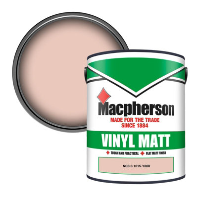 Macpherson Trade Walls & Ceilings Vinyl Matt Emulsion Paint Ncs S 1015-Y80R (1015-Y80R) 5L from B&Q