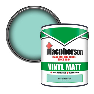 Macpherson Trade Walls & Ceilings Vinyl Matt Emulsion Paint Ncs S 1030-B60G (1030-B60G) 5L from B&Q