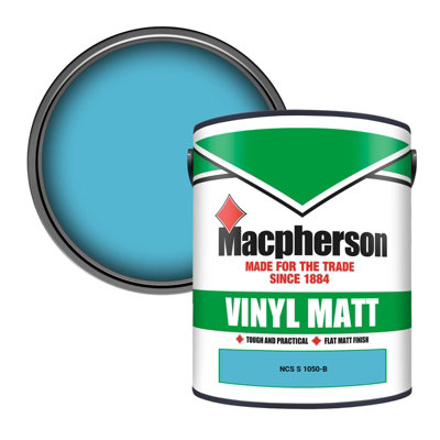 Macpherson Trade Walls & Ceilings Vinyl Matt Emulsion Paint Ncs S 1050-B (1050-B) 5L from B&Q