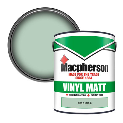 Macpherson Trade Walls & Ceilings Vinyl Matt Emulsion Paint Ncs S 1515-G (1515-G) 5L from B&Q