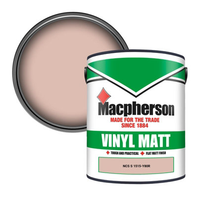 Macpherson Trade Walls & Ceilings Vinyl Matt Emulsion Paint Ncs S 1515-Y80R (1515-Y80R) 5L from B&Q