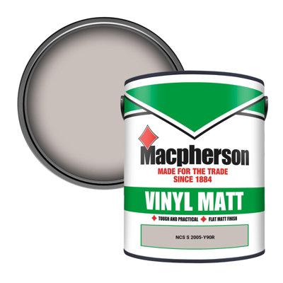 Macpherson Trade Walls & Ceilings Vinyl Matt Emulsion Paint Ncs S 2005-Y90R (2005-Y90R) 5L from B&Q