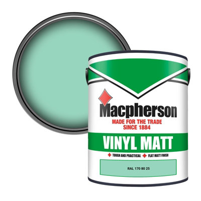 Macpherson Trade Walls & Ceilings Vinyl Matt Emulsion Paint Ral 170 80 25 (170 80 25) 5L from B&Q