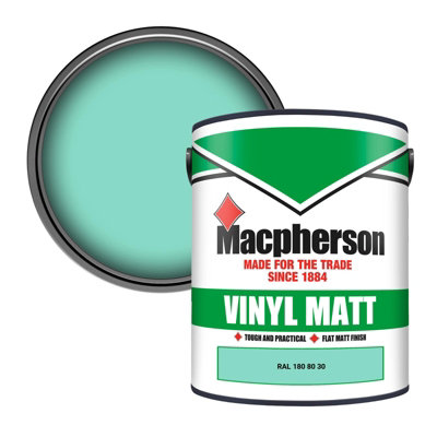 Macpherson Trade Walls & Ceilings Vinyl Matt Emulsion Paint Ral 180 80 30 (180 80 30) 5L from B&Q