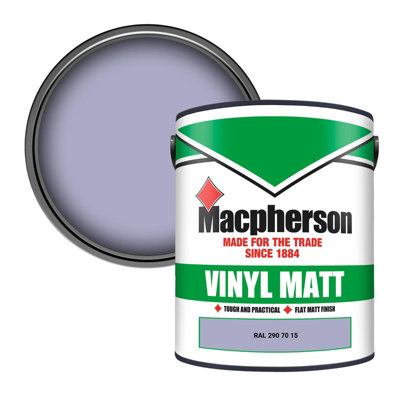 Macpherson Trade Walls & Ceilings Vinyl Matt Emulsion Paint Ral 290 70 15 (290 70 15) 5L from B&Q