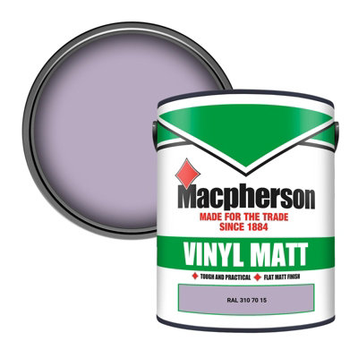Macpherson Trade Walls & Ceilings Vinyl Matt Emulsion Paint Ral 310 70 15 (310 70 15) 5L from B&Q