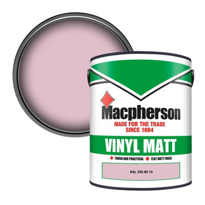 Macpherson Trade Walls & Ceilings Vinyl Matt Emulsion Paint Ral 350 80 15 (350 80 15) 5L from B&Q