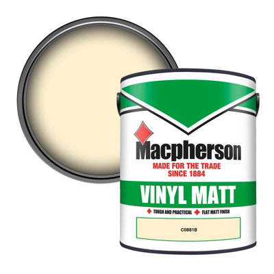 B&Q -  Trade Walls & Ceilings Vinyl Matt Emulsion Paint (C0881B) 5L