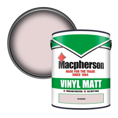 B&Q -  Trade Walls & Ceilings Vinyl Matt Emulsion Paint (W4680M) 5L