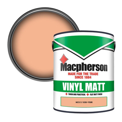 Macpherson Trade Walls & Ceilings Vinyl Matt Emulsion Paint Ncs S 1030-Y50R (1030-Y50R) 5L from B&Q