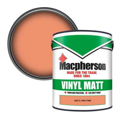 Macpherson Trade Walls & Ceilings Vinyl Matt Emulsion Paint Ncs S 1050-Y60R (1050-Y60R) 5L from B&Q