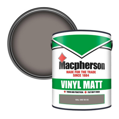 Macpherson Trade Walls & Ceilings Vinyl Matt Emulsion Paint Ral 040 50 05 (040 50 05) 5L from B&Q
