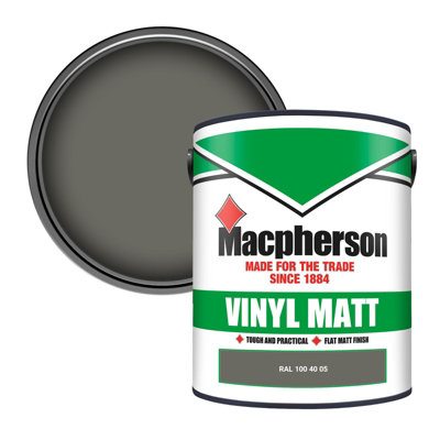 Macpherson Trade Walls & Ceilings Vinyl Matt Emulsion Paint Ral 100 40 05 (100 40 05) 5L from B&Q